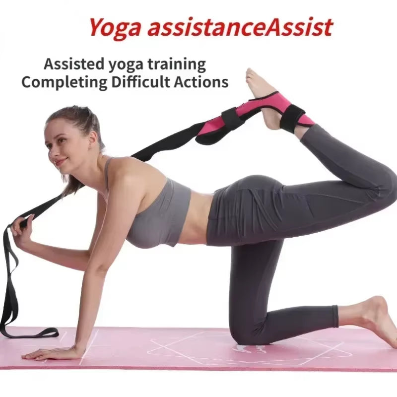 Ultimate Yoga Leg Stretching Band for Flexibility & Foot Care - Perfect for Rehabilitation and Plantar Fasciitis Relief